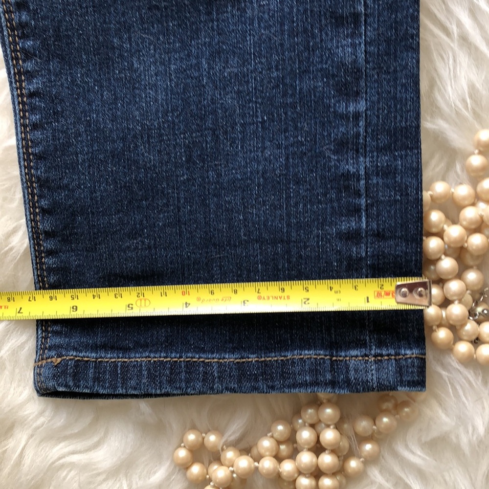 WHBM • NOIR Size 4 Cropped Denim Jeans - Picture 14 of 16